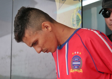 Suspeito de matar esposa no Puraquequara diz que mulher atirou no próprio rosto