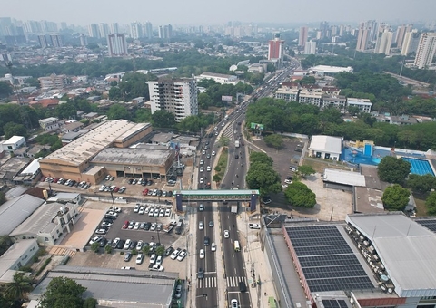 Alargamento da Av. Ephigênio Salles deve ser concluído até sexta-feira