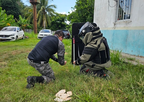 Artefato explosivo é encontrado próximo a delegacia de Iranduba