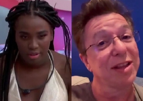 Leidy volta citar teoria sobre Davi e microfone e Boninho arma pegadinha