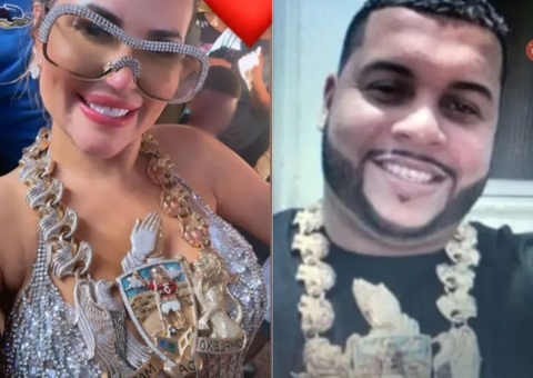 Deolane Bezerra usa cordão de chefe do tráfico do Rio e polícia investiga 