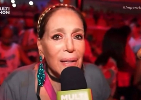 Susana Vieira anuncia renovação de contrato com a Globo ao vivo: 'Tô feliz'