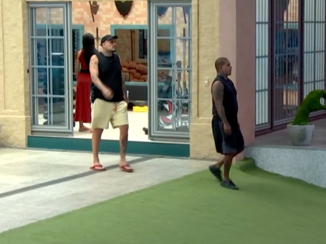 Rodriguinho se retira de academia após Davi chegar: 'suga minha energia'