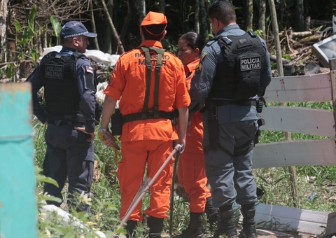 Após denúncia anônima, polícia procura três corpos de desaparecidos no União da Vitória