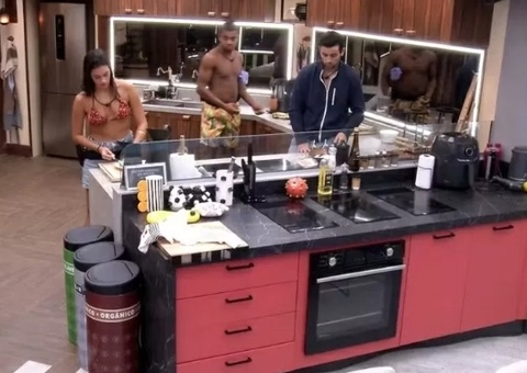 No BBB24, Alane se recusa a trocar comida com Davi