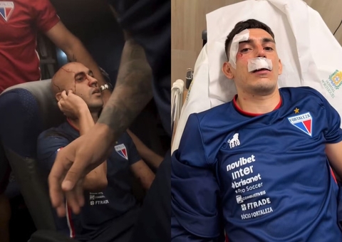 Vídeos: Torcedores do Sport atacam ônibus do Fortaleza e jogadores ficam feridos