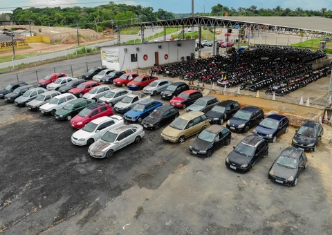 Com lances a partir de R$ 100, primeiro leilão do Detran-AM do ano acontece na segunda