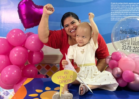 Hapvida transforma trajetória de criança de 3 anos com câncer renal no Amazonas