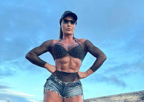 Gracyanne Barbosa debocha após Belo confirmar que ela come até 70 ovos por dia