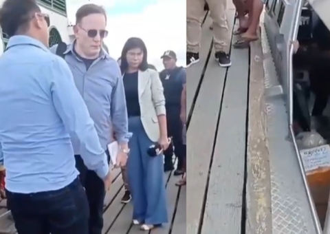 Roberto Cabrini é intimidado em reportagem na Ilha de Marajó