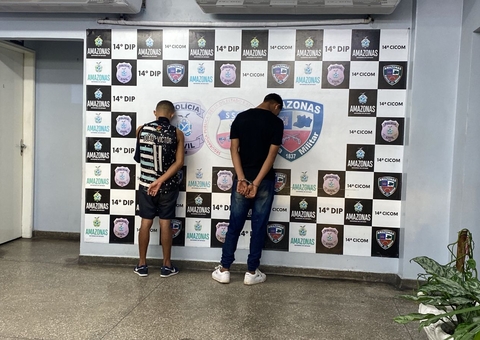 Dupla é presa ao tentar 'tomar' área de tráfico de facção rival em Manaus