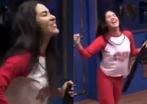 Isabelle é surpreendida com toada do Boi Garantido após Paredão