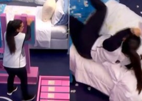 Internautas acusam Giovanna de trapaça e pedem cancelamento da Prova do Líder