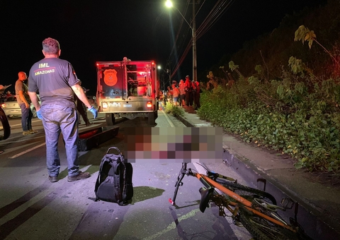 Amarelinho mata ciclista atropelado em acidente na Avenida das Flores