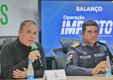 SSP-AM divulga mudanças e balanço da Operação Impacto 