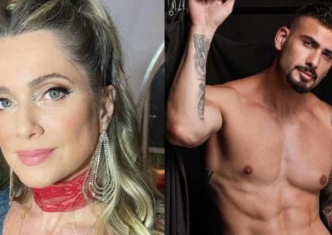 Letícia Spiller flerta com Nizam em foto do ex-BBB de cueca