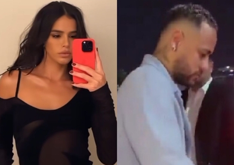 Bruna Marquezine e Neymar se reencontram no aniversário de Anitta