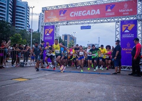 Inscrições para Corrida de Rua Manaus em Movimento abrem na próxima segunda
