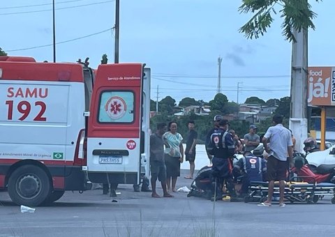 Acidente deixa ferido na Cidade Nova; esse é o 3º caso registrado hoje 