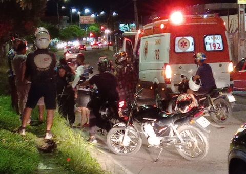 Motociclista é roubado após sofrer grave acidente no Monte das Oliveiras