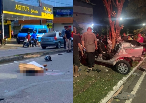 Fim de semana é marcado por acidentes violentos em Manaus; três morreram