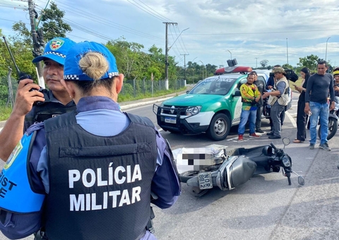 Motociclista que morreu ao tentar ultrapassar carro na Av. Torquato Tapajós é identificado