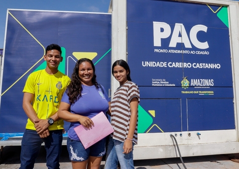 PACs passam a atender em Careiro e Tabatinga; Confira serviços disponíveis