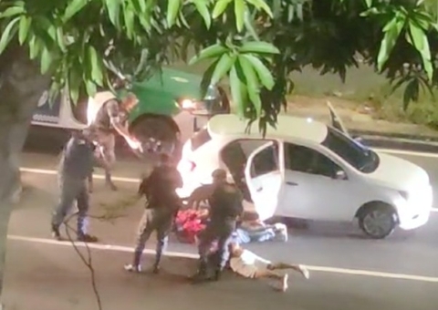 Grupo é preso suspeito de assaltos no Ouro Verde