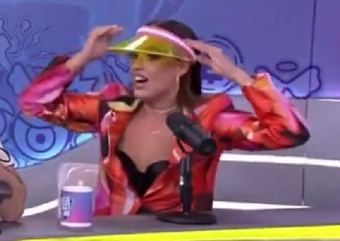 De viseira, Beatriz debocha de Fernanda e desperta ira dos fãs da loba