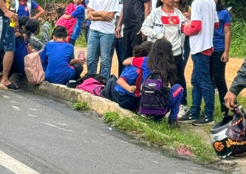 Veja fotos do acidente que deixou crianças e adultos feridos na BR-174