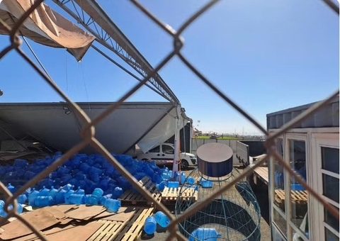 Tenda desaba e deixa feridos na Agrishow em São Paulo