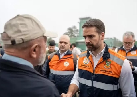 Lula chega a Santa Maria após 3 dias de temporais no RS e diz que não faltará recurso