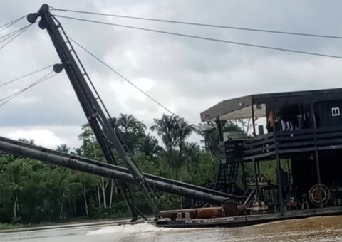 MPF pede condenação de garimpo ilegal no Rio Juruá