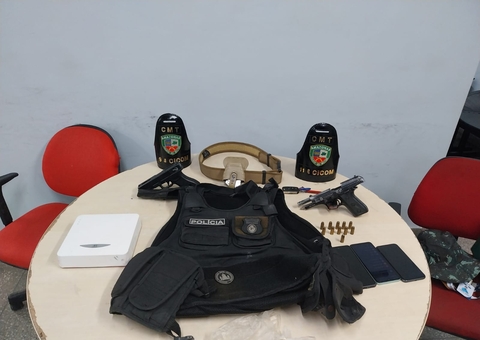 PMs e guarda municipal são presos por roubo a casa e extorsão de morador em Manaus
