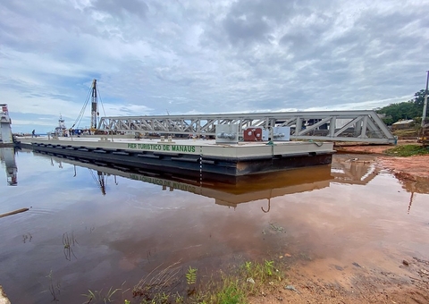 Píer Turístico de Manaus já tem data para inauguração