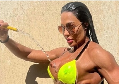 Gracyanne diz que era proibida por Belo de entrar no OnlyFans: 'Agora posso'