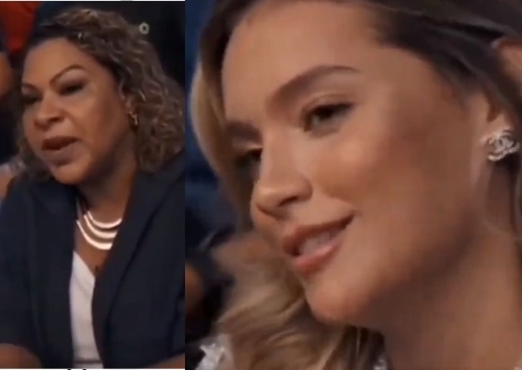 Mãe e namorada de Endrick causam climão após pergunta sobre casamento no Conversa com Bial