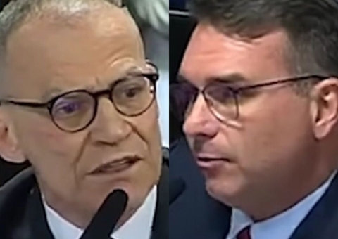 Flávio Bolsonaro e Contarato têm discussão acalorada após crítica a Anielle Franco