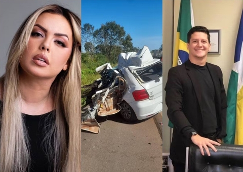 Cantora perdeu controle do carro e invadiu contramão antes de bater em carreta