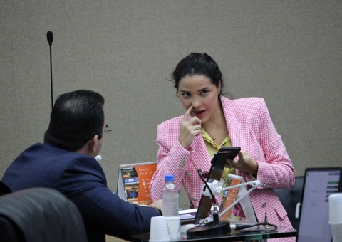 Deputados cochichando... Será que você consegue adivinhar o que eles dizem?