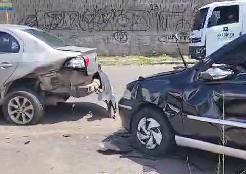 Motorista passa mal ao volante e causa grave acidente na Autaz Mirim; vídeo
