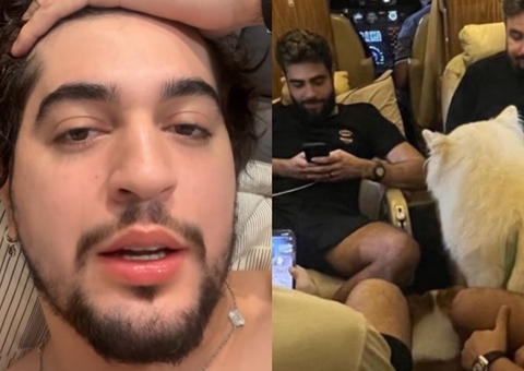 Vídeo: Henrique e Juliano roubam cachorros de Nattan e cantor se desespera