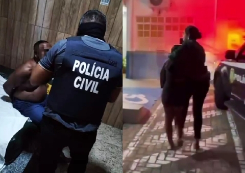 Vídeo mostra prisões e resgate de menina de 13 anos vítima de prostituição em motel de Manaus