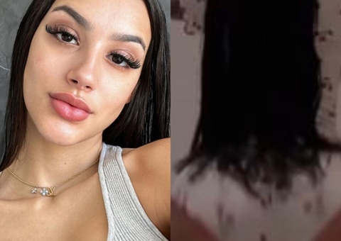 Bia Miranda rebola loucamente na reta final da gravidez e web reage: 'vai nascer com labirintite'