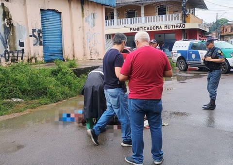 Homem é enforcado com cinto e arrastado por rua no bairro Novo Aleixo