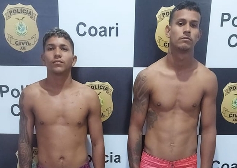 Dupla é presa suspeita de assaltar secretaria no município de Coari
