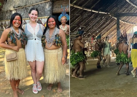 Há um ano, Lana Del Rey surpreendia fãs com visita inesperada ao Amazonas
