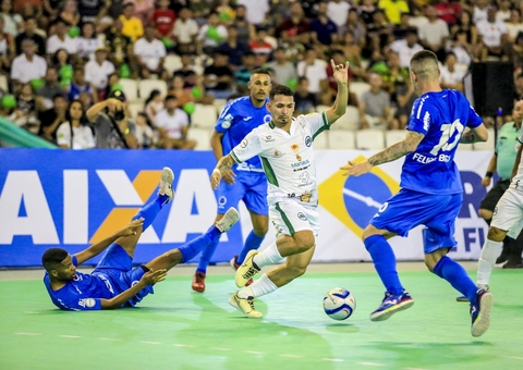 Estrela do Norte e Cruzeiro empatam na 3ª rodada do Brasileiro de Futsal