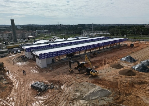 Obras do Terminal 7 devem ser concluídas até o próximo mês