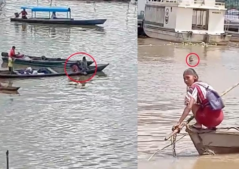 Jovem grita por socorro mas morre afogado enquanto pessoas filmavam no Amazonas